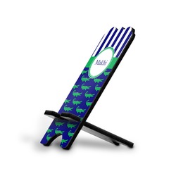 Alligators & Stripes Stylized Cell Phone Stand - Large (Personalized)