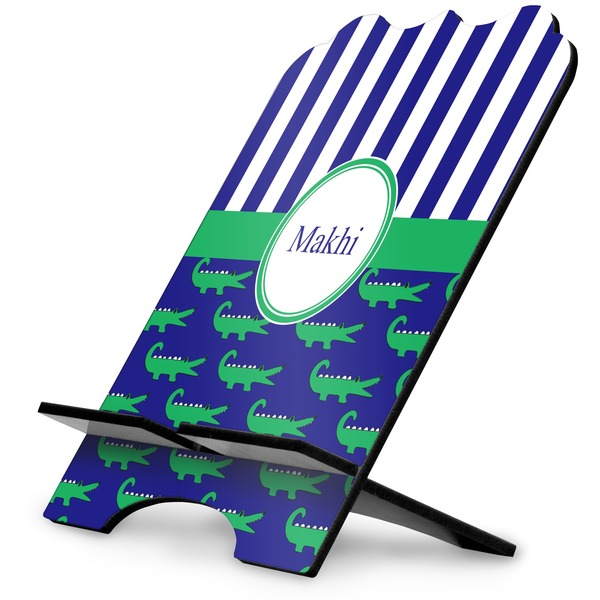 Custom Alligators & Stripes Stylized Tablet Stand (Personalized)