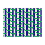 Alligators & Stripes Large Tissue Papers Sheets - Heavyweight