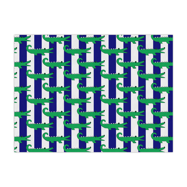 Custom Alligators & Stripes Large Tissue Papers Sheets - Heavyweight