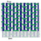 Alligators & Stripes Tissue Paper - Heavyweight - Medium - Front & Back