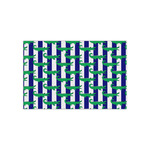 Alligators & Stripes Small Tissue Papers Sheets - Heavyweight