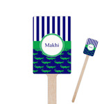 Alligators & Stripes Rectangle Wooden Stir Sticks (Personalized)