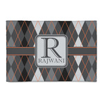 Modern Chic Argyle 2' x 3' Indoor Area Rug (Personalized)