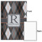 Modern Chic Argyle 20x30 - Matte Poster - Front & Back