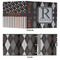 Modern Chic Argyle 3 Ring Binders - Full Wrap - 3" - APPROVAL