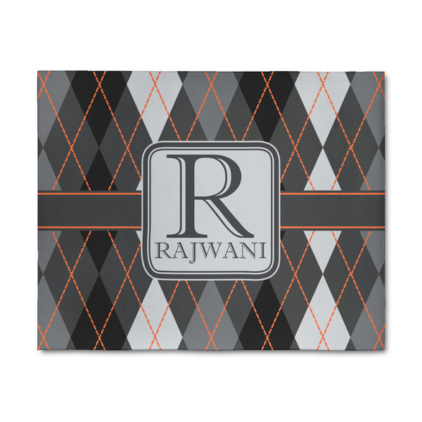 Custom Modern Chic Argyle 8' x 10' Indoor Area Rug (Personalized)