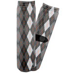 Modern Chic Argyle Adult Crew Socks