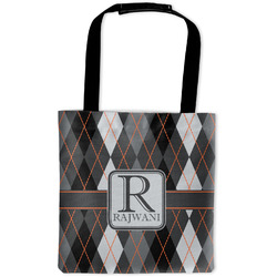 Modern Chic Argyle Auto Back Seat Organizer Bag (Personalized)