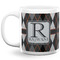 Modern Chic Argyle Coffee Mug - 20 oz - White