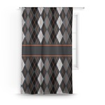 Modern Chic Argyle Curtain