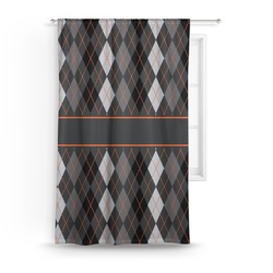 Modern Chic Argyle Curtain