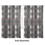 Modern Chic Argyle Curtain Panel - Custom Size