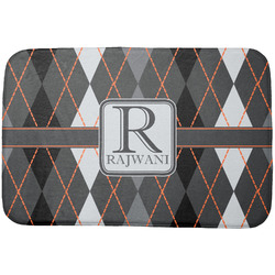 Modern Chic Argyle Dish Drying Mat (Personalized)