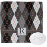 Modern Chic Argyle Washcloth (Personalized)