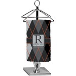 Modern Chic Argyle Finger Tip Towel - Full Print (Personalized)