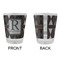 Modern Chic Argyle Glass Shot Glass - Standard - APPROVAL