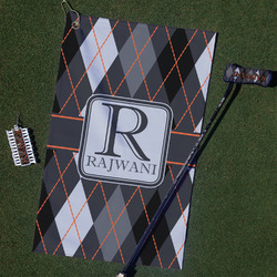 Modern Chic Argyle Golf Towel Gift Set (Personalized)