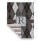 Modern Chic Argyle House Flags - Double Sided - FRONT FOLDED