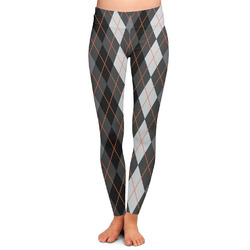 Modern Chic Argyle Ladies Leggings - Medium