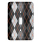 Modern Chic Argyle Light Switch Cover (Single Toggle)
