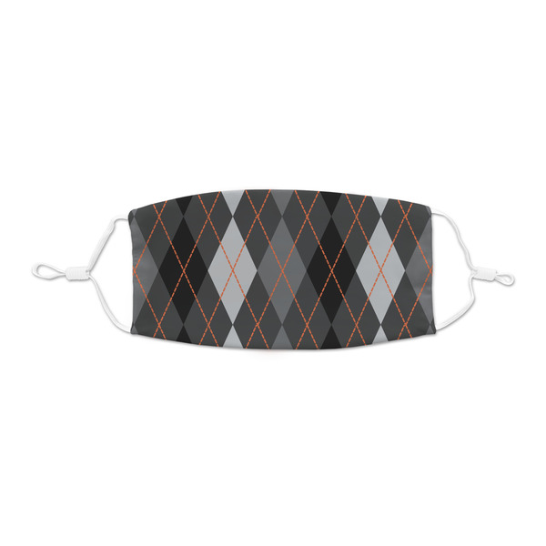 Custom Modern Chic Argyle Kid's Cloth Face Mask - XSmall