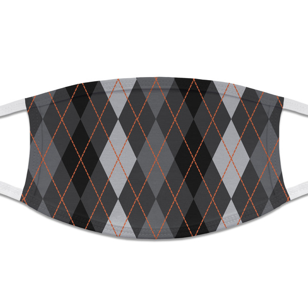 Custom Modern Chic Argyle Cloth Face Mask (T-Shirt Fabric)