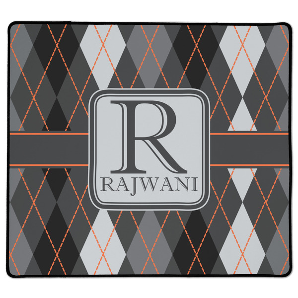 Custom Modern Chic Argyle XL Gaming Mouse Pad - 18" x 16" (Personalized)