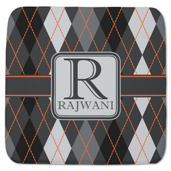 Modern Chic Argyle Memory Foam Bath Mat - 48"x48" (Personalized)