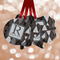 Modern Chic Argyle Metal Ornaments - Parent Main