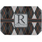 Modern Chic Argyle Octagon Placemat - Single front