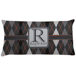 Modern Chic Argyle Pillow Case - King (Personalized)
