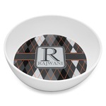 Modern Chic Argyle Melamine Bowl - 8 oz (Personalized)