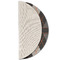 Modern Chic Argyle Round Linen Placemats - HALF FOLDED (single sided)