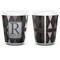 Modern Chic Argyle Shot Glass - White - APPROVAL