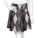 Modern Chic Argyle Skater Skirt