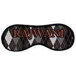 Modern Chic Argyle Sleeping Eye Masks - Large (Personalized)