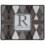 Modern Chic Argyle Large Gaming Mouse Pad - 12.5" x 10" (Personalized)