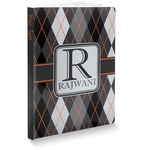 Modern Chic Argyle Softbound Notebook - 7.25" x 10" (Personalized)