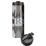 Modern Chic Argyle Stainless Steel Skinny Tumbler (Personalized)