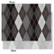 Modern Chic Argyle Tissue Paper - Heavyweight - Medium - Front & Back