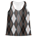 Modern Chic Argyle Womens Racerback Tank Top