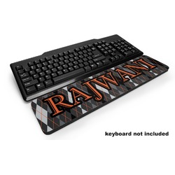Modern Chic Argyle Keyboard Wrist Rest (Personalized)