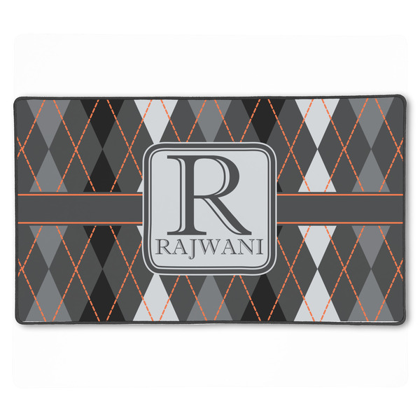 Custom Modern Chic Argyle XXL Gaming Mouse Pad - 24" x 14" (Personalized)