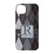 Modern Chic Argyle iPhone 14 Case - Back