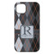 Modern Chic Argyle iPhone 14 Plus Tough Case - Back