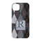 Modern Chic Argyle iPhone 14 Pro Case - Back