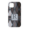 Modern Chic Argyle iPhone 14 Tough Case - Back