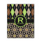 Argyle & Moroccan Mosaic 11x14 Wood Print - Front View