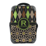 Argyle & Moroccan Mosaic 15" Hard Shell Backpack (Personalized)